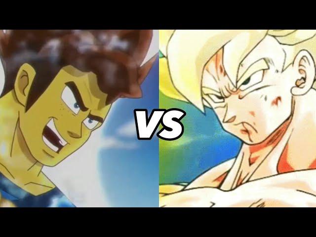 Ninjago Jay Vs Dragon Ball Goku (KAMEHAMEHA BATTLE!)