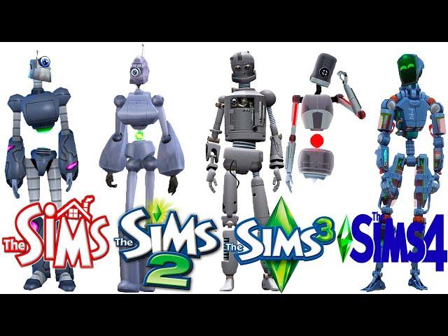  Sims 1 - Sims 2 - Sims 3 - Sims 4 : Servo - Evolution