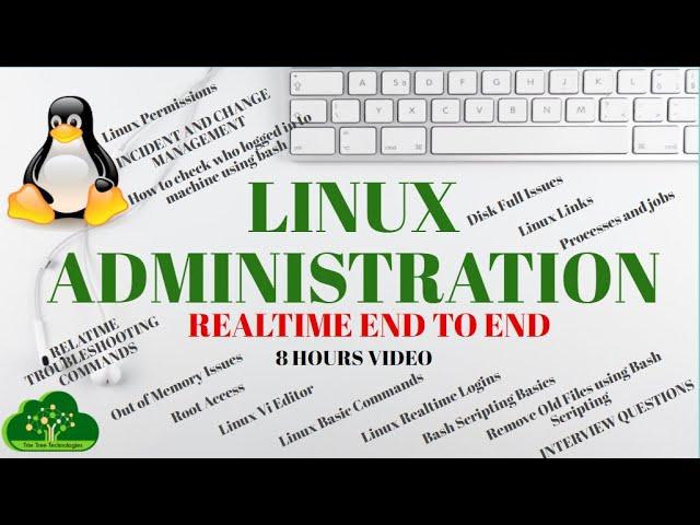 Linux Realtime with Scenarios, Bash, Commands,Interview Questions | Linux in Telugu #teluguitfactory