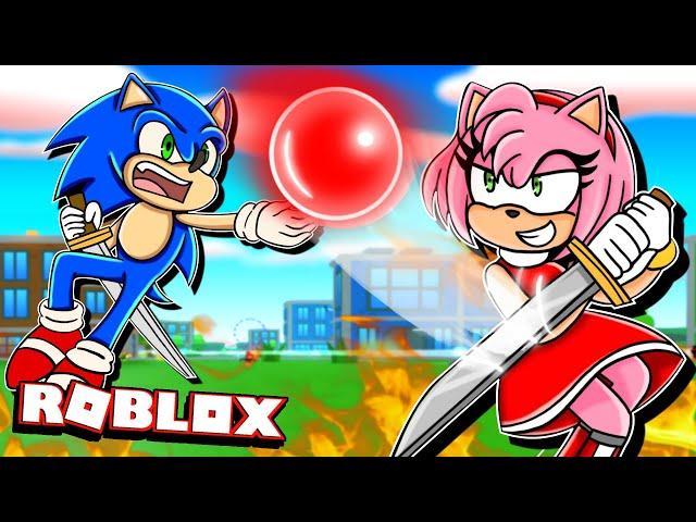 ️ BLADE BALL!! - Sonic & Amy Play ROBLOX