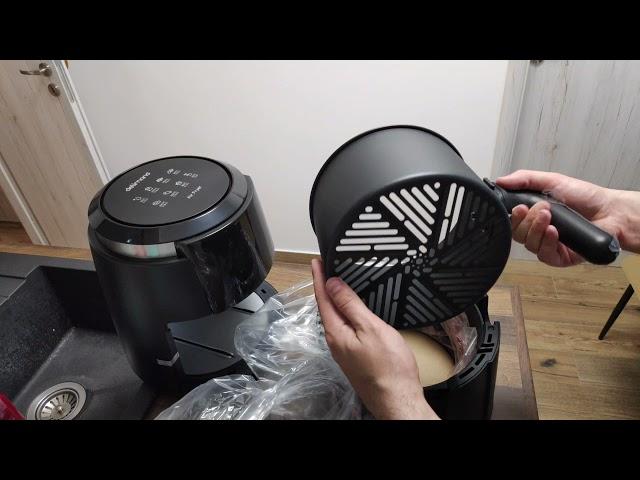 Delimano Air Fryer DELUXE NOIR : unboxing