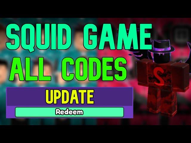 ALL Squid Game CODES | Roblox Squid Game Codes (August 2023)