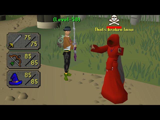 This is one of the strongest level 58's in Runescape