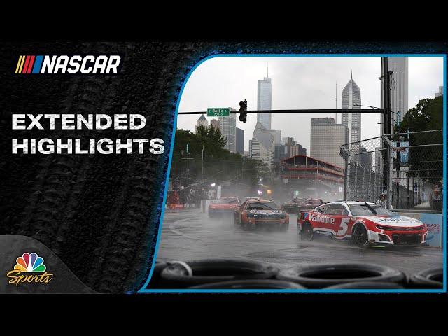 NASCAR Cup Series EXTENDED HIGHLIGHTS: Grant Park 165 at Chicago | 7/7/24 | Motorsports on NBC