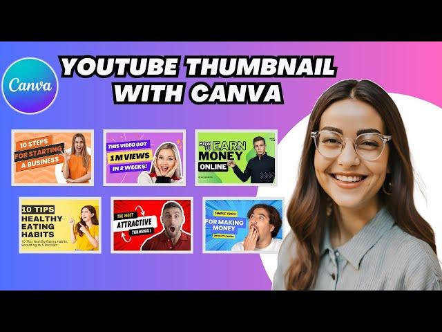 How To Make Thumbnails For Youtube Videos in Canva (2024)