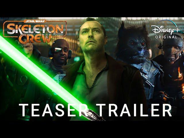 Skeleton Crew | TEASER TRAILER | Lucasfilm & Disney+ | skeleton crew trailer