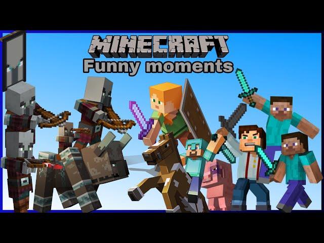 Minecraft: Funny moments on survival pt. 2