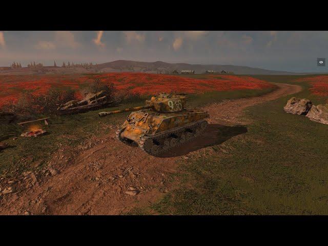 Tanks Blitz | M4-A2 Шерман Лозы | Молендейк | Мастер | Воин