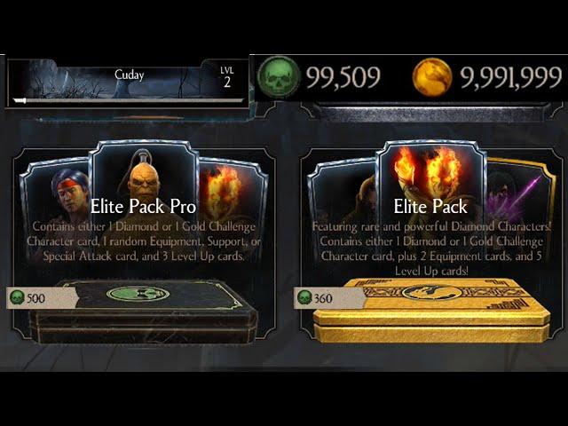 MKX Mobile ELITE PACK PRO! | 1.21 in 2022 | Old MK Mobile Series Part 1