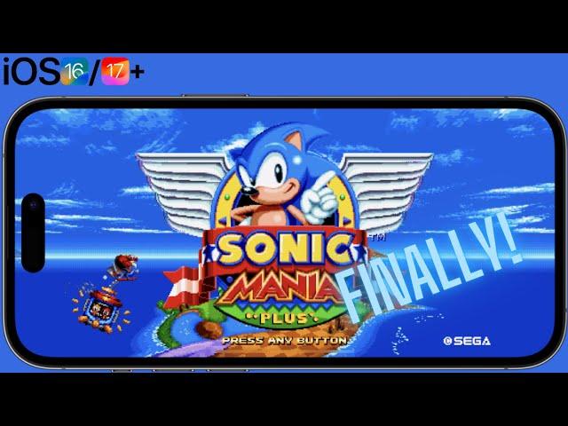 Sonic Mania is now on iOS