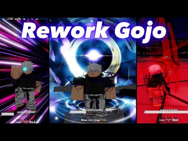 [Rework] Gojo Moveset Showcase | Heroes Battlegrounds | NEW Update | Jujutsu Kaisen | Roblox