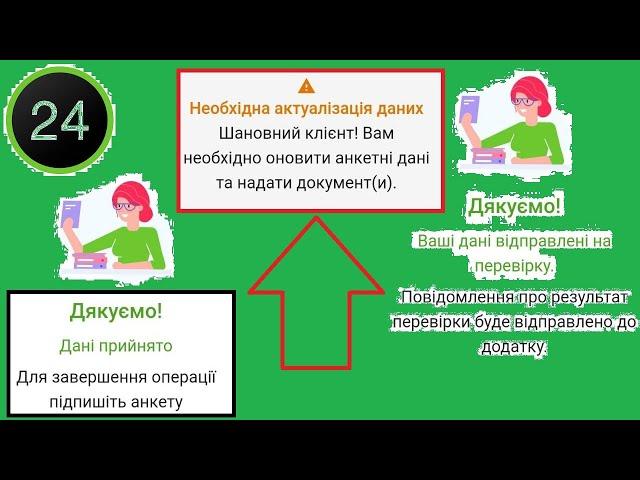 Актуалізація даних в Приват24 ОНЛАЙН, БЕЗ походу в банк. Помилка, відсутній інтернет — ВИПРАВЛЕНО 