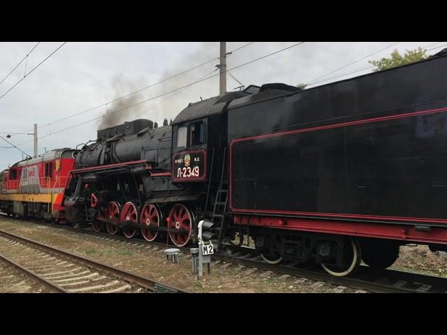 Паровоз в Воронеже