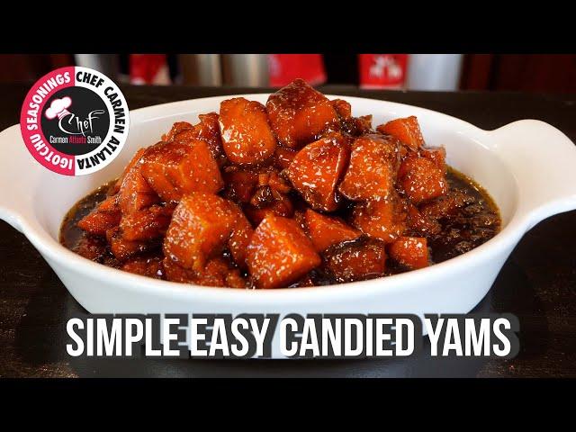 Candied Yams Recipe | Simple Easy Recipe