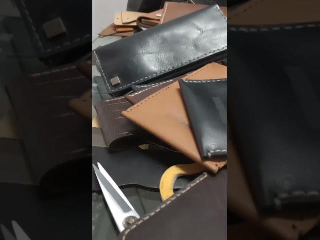 Leather Work #handmade #premium #leathercraft #viralvideo #slimwalletformen #fashion #