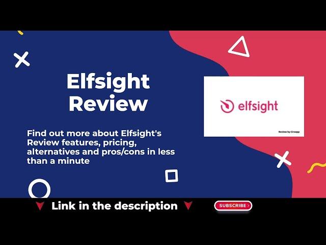 Elfsight Review – Upgrade Your Website Easily #ciroapp