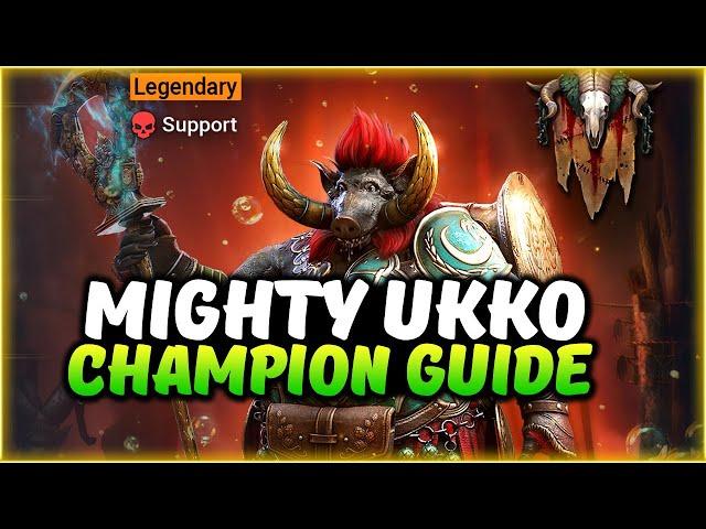 Mighty Ukko Tested & First Impressions! Champion Spotlight Raid Shadow Legends [Test Sever]