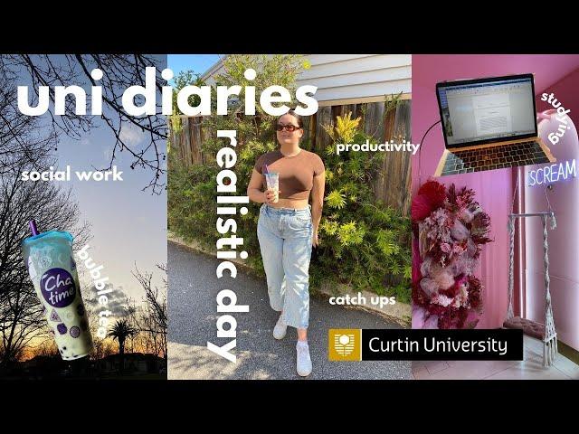 day in the life of a curtin university student | vlogging like you’re on my private story