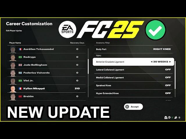 FC 25 Career Mode Just Got NEW Features! - (Update 3)