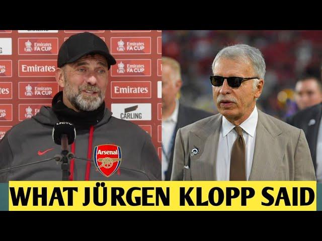 Jürgen Klopp and the Arsenal Managerial Speculation