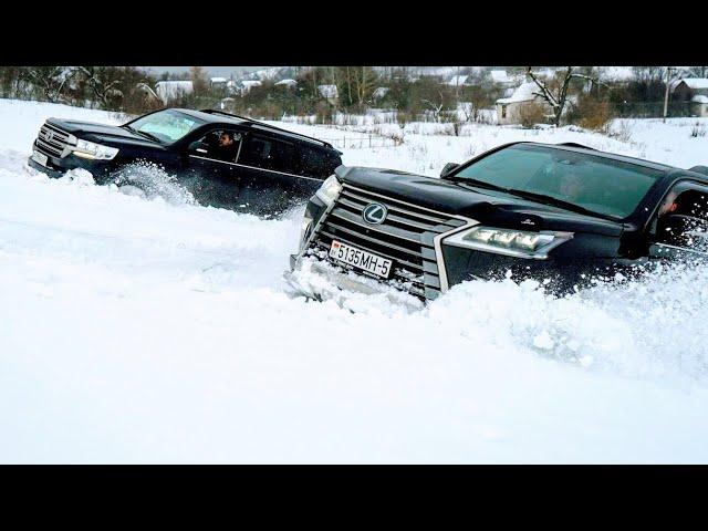 Вот что МОЖЕТ LEXUS LX против TOYOTA LC 200 , PRADO 150 , FJ CRUISER , PRADO 120