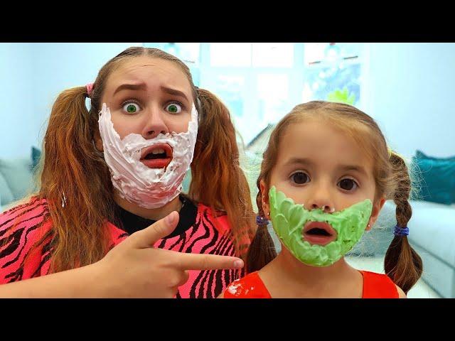 Ruby and Bonnie Pretend Play as Grownup Adults - Funny Children Stories