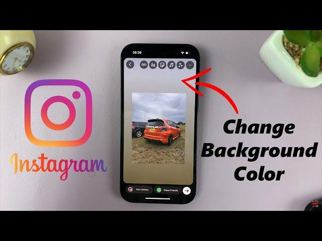 How To Change Background Color On Instagram Stories