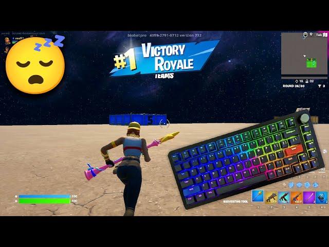 Unboxing DrunkDeer A75 Keyboard + Fortnite ASMR  Gameplay (Magnetic Switches)