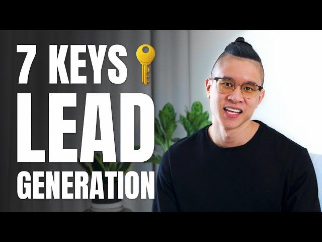 7 Keys to Lead Generation & Sales Prospecting for Business Development and B2B Sales