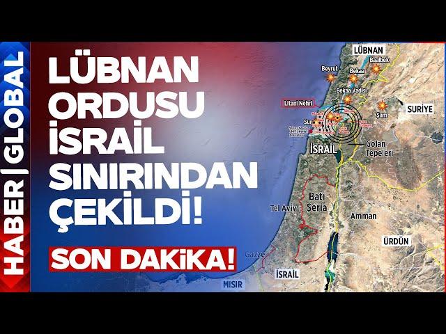 Lübnan Ordusu İsrail Sınırından Çekildi! İsrail'in Kara Harekatı An Meselesi