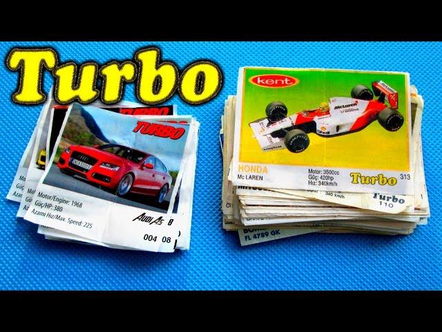 Вкладыши от жвачек Турбо. Жевательная резинка Turbo Kent. 90 е