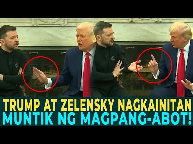  TRUMP at ZELENSKY MUNTIK MAGPANG-ABOT!!! NAGKAINITAN!! | Jevara PH