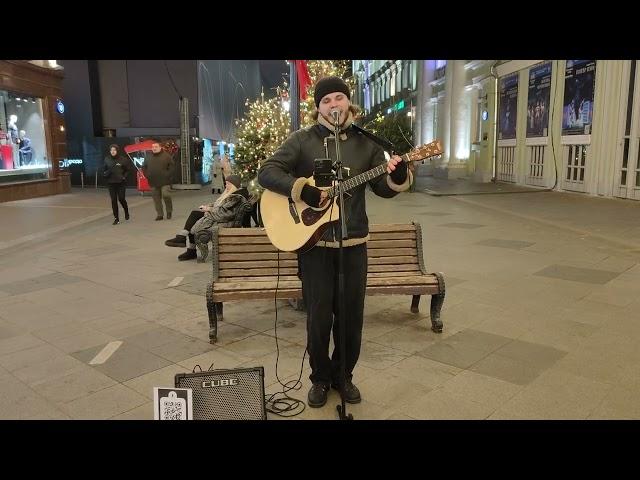 Тринадцать карат - Жить после - #кавер песни спел под гитару #УличныйМузыкант Артур Романов #Moscow