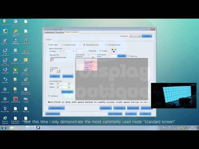 LED screen display control software Novastar tutorial from led screen supplier