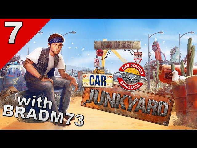 GAS STATION SIMULATOR - CAR JUNKYARD DLC - Ep.7:   Where did my money go???!!!!