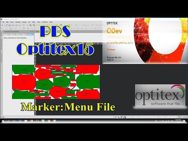 Optitex 15:Marker/Menu File