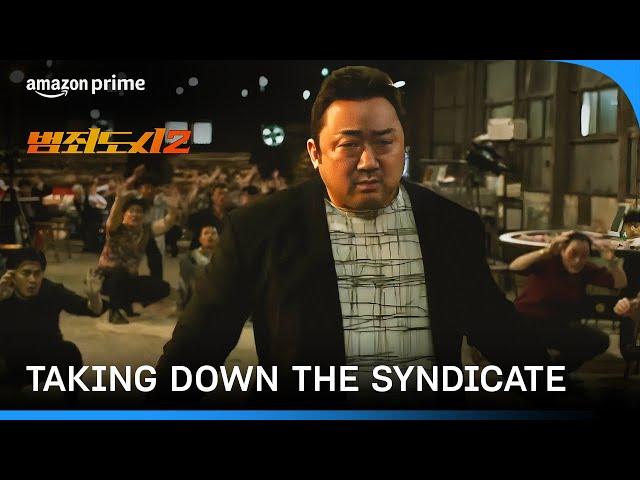 The Fight With The Goons | Ma Dong-seok, Gwi-hwa Choi | The Roundup | Prime Video India