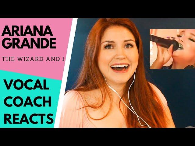 Vocal coach reacts to ARIANA GRANDE singing "The Wizard and I" from WICKED