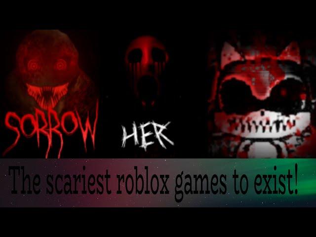 Three of the scariest games on ROBLOX!