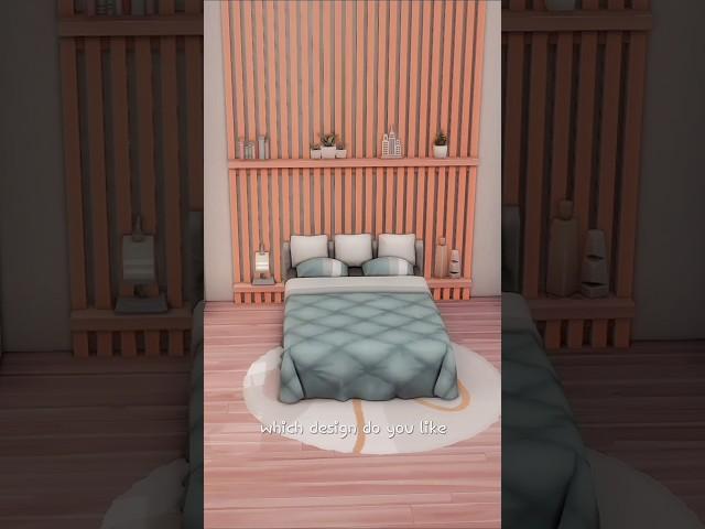 Creative Bed Wall Designs | Sims 4 Building Hacks #sims4 #thesims4 #sims #simstips #sims4tutorial