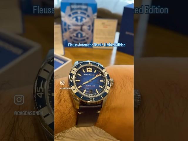 Unboxing Fleuss Automatic Nessie Limited Edition by Spinnaker & Scottish Watches