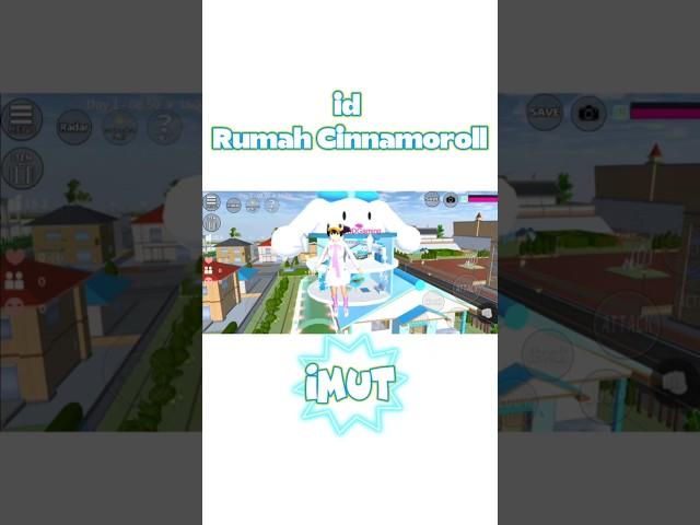 Id Rumah Cinnamoroll Biru #sakuraid #idsakura #idsakuraschool #idsakuraschoolsimulator