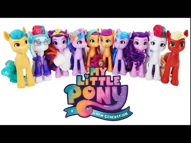 My Little Pony A New Generation 6 Inch Pony Toys Compilation