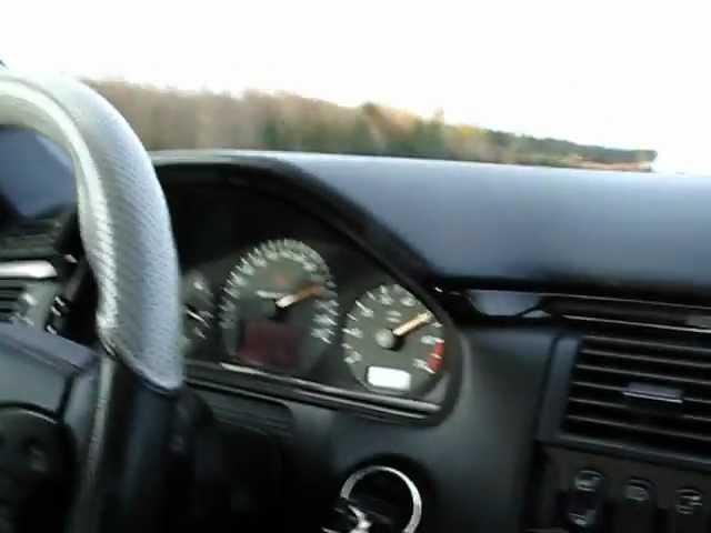 FAST +520 HP Saab 9000 AERO Vs E55 AMG 400 HP (No S/C) 50-300 Km/h