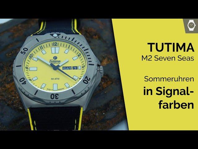 Sommeruhren von Tutima Glashütte | M2 Seven Seas Automatik | ARMBANDUHREN Magazin