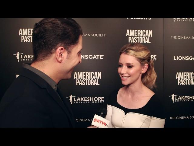 Valorie Curry on the "American Pastoral" Red Carpet Behind The Velvet Rope with Arthur Kade