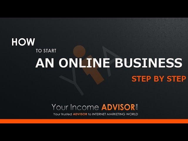 How to start an online business step by step