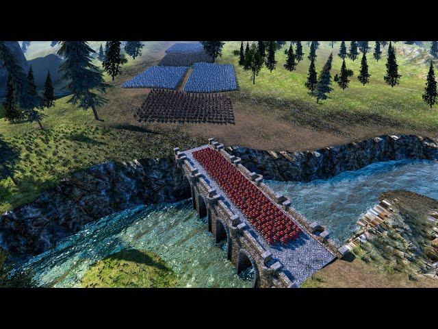 MEDIEVAL ARMY CASTLE SIEGE - Ultimate Epic Battle Simulator UEBS