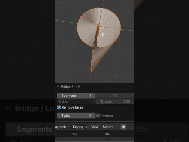 Trick to Model Complex shape in blender  #blenderustad