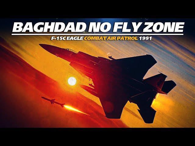 F-15C Eagle No Fly Zone | Operation Desert Storm 1991 | Digital Combat Simulator | DCS |